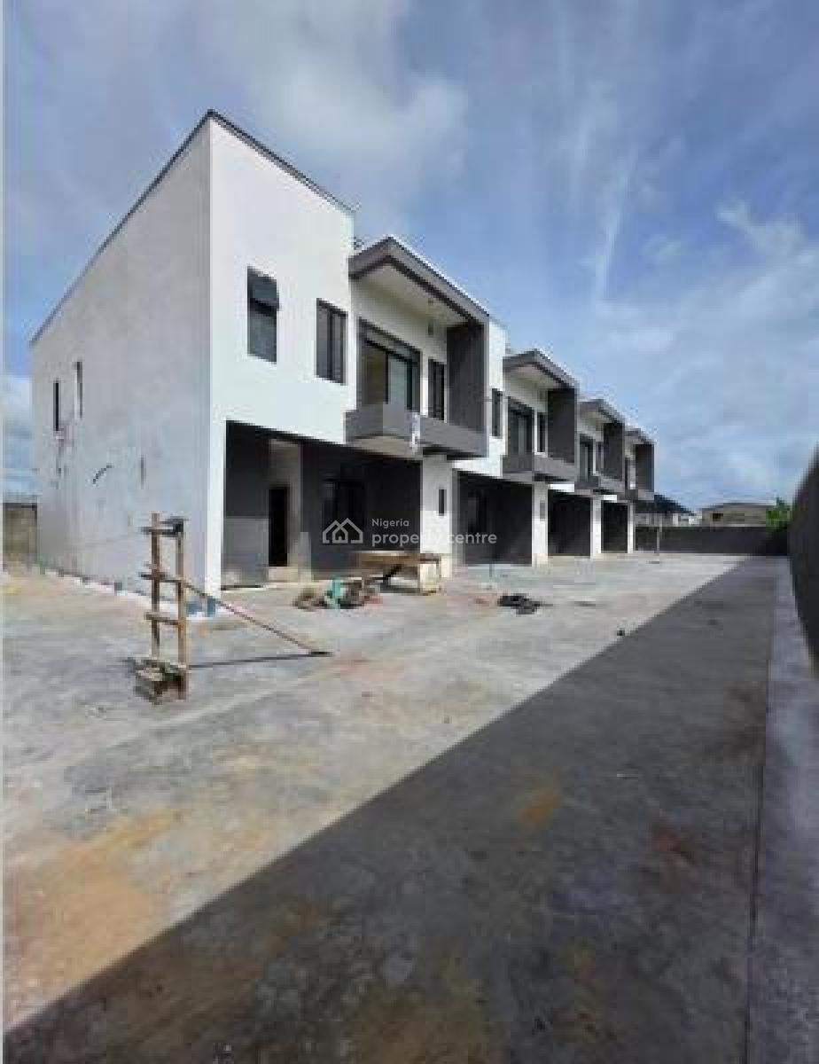 Finelly Finished 4 Bedroom Terraced Duplex + Bq in a Communal Space, Ilaje, Ajah, Lagos, Terraced Duplex for Sale