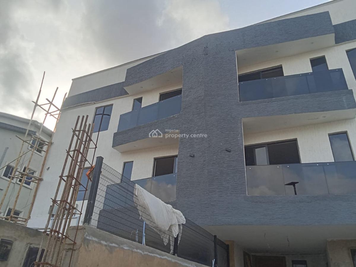Newly Built Four  Bedrooms  Terrace Duplex with Bq, Onike, Onike, Yaba, Lagos, Terraced Duplex for Sale