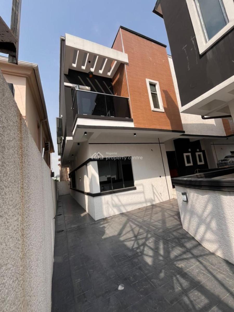 Urgent 4 Bedroom Detached Duplex with Bq, Chevron, Lekki, Lagos, Detached Duplex for Sale