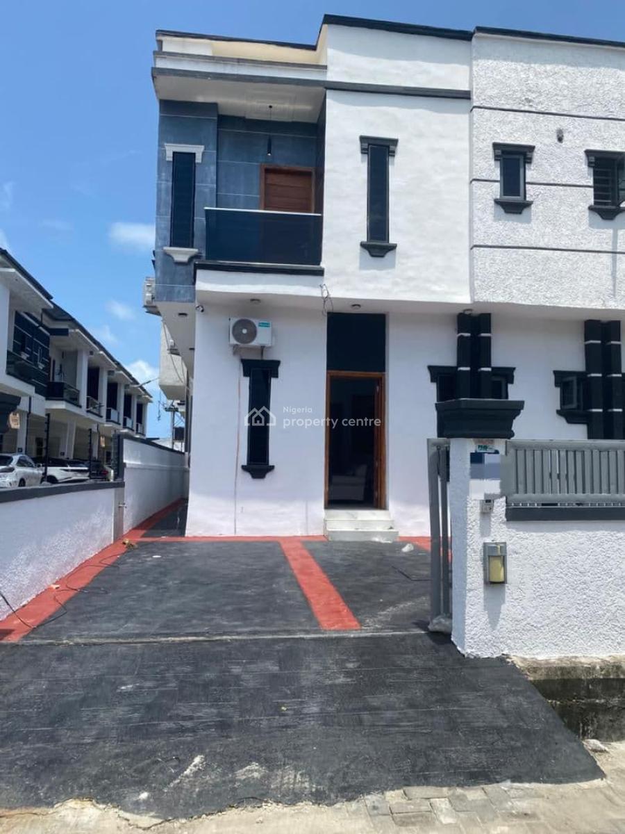 Modern Fully Furnished 3 Bedroom Terrace Duplex with Inverter &solar, Ikota, Lekki, Lagos, Terraced Duplex for Rent