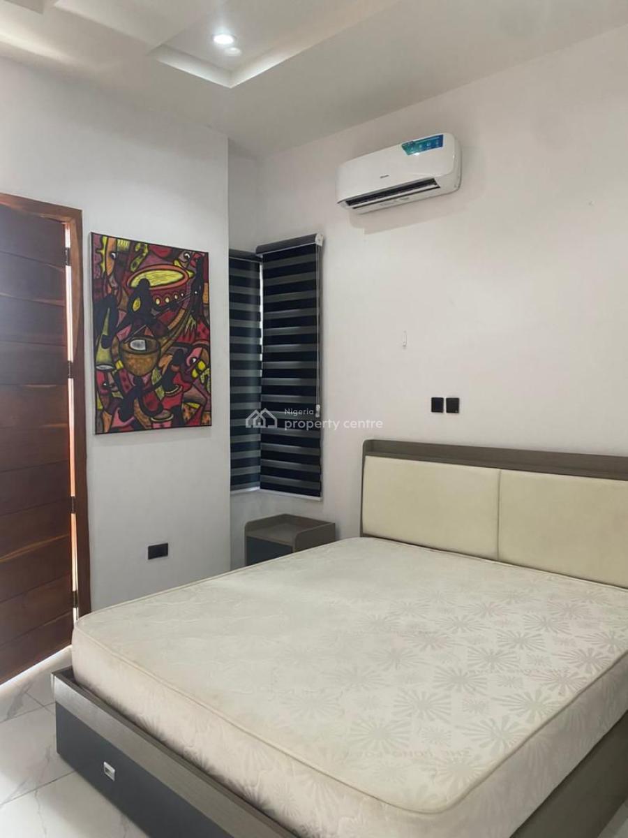 Modern Fully Furnished 3 Bedroom Terrace Duplex with Inverter &solar, Ikota, Lekki, Lagos, Terraced Duplex for Rent