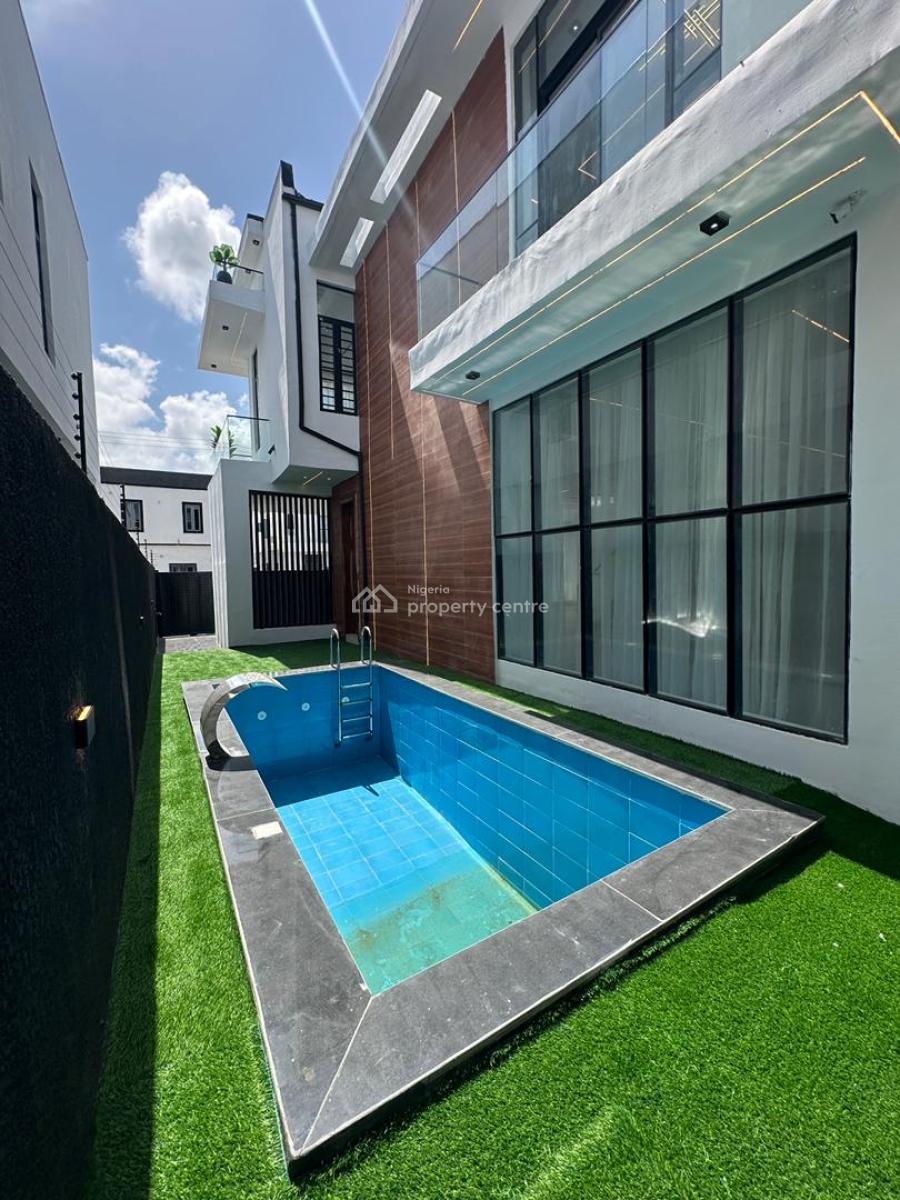 Outstanding Luxury 5 Bedroom Detached Duplex + Bq & Pool, Vgc, Lekki, Lagos, Detached Duplex for Sale