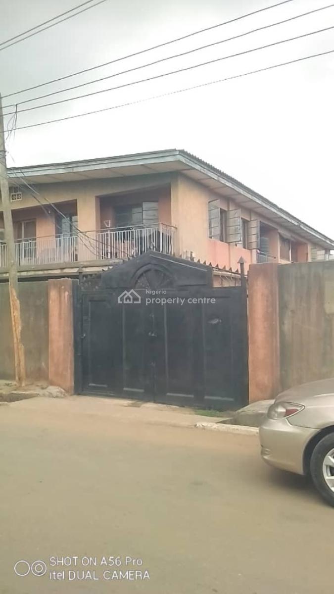 4 Uniit of 3bedroom Flat  Location : Ifelodun Street ,council Bus  Sto, Idimu, Lagos, Block of Flats for Sale