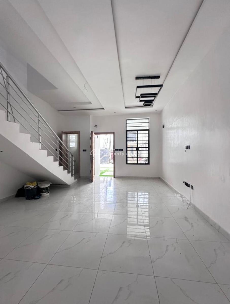 Amazing 4 Bedroom Terrace Duplex Within a Secured Neighborhood, Chevron, Lekki, Lagos, Terraced Duplex for Sale