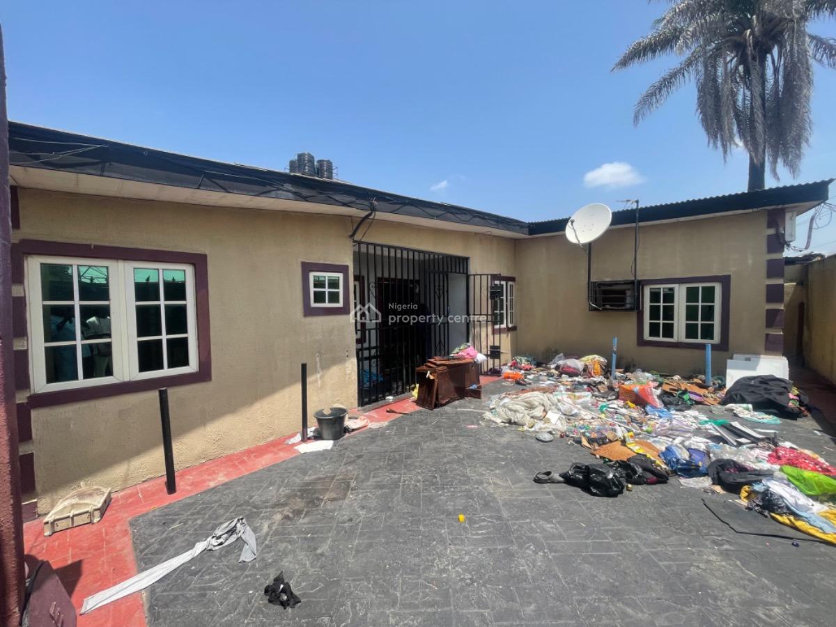 Stand Alone 3bedroom Bungalow with Bq, Off Adeniran Ogunsanya, Surulere, Lagos, Office Space for Rent