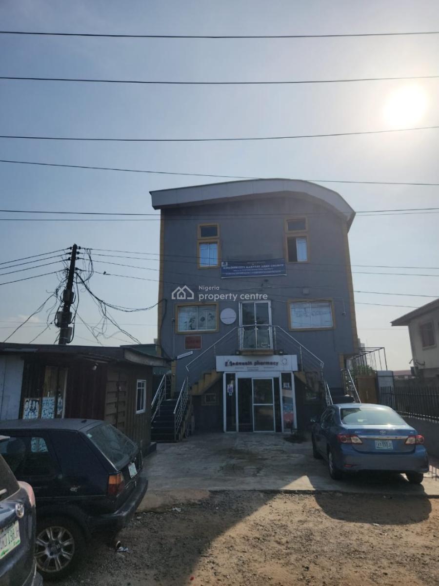 a 2 Storey Open Plan Office Complex Directly on The Bypass of Oshodi -, Gbagada, Lagos, Office Space for Sale