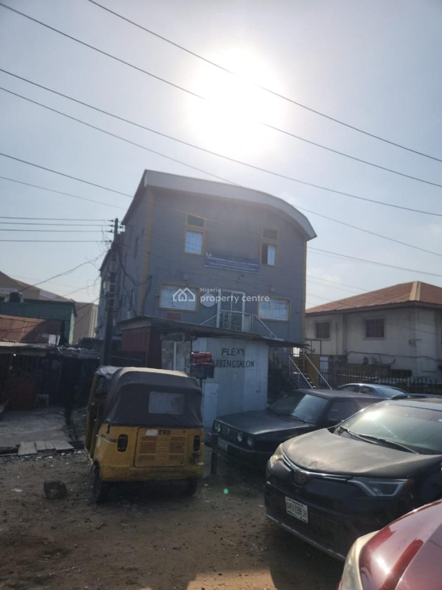 a 2 Storey Open Plan Office Complex Directly on The Bypass of Oshodi -, Gbagada, Lagos, Office Space for Sale
