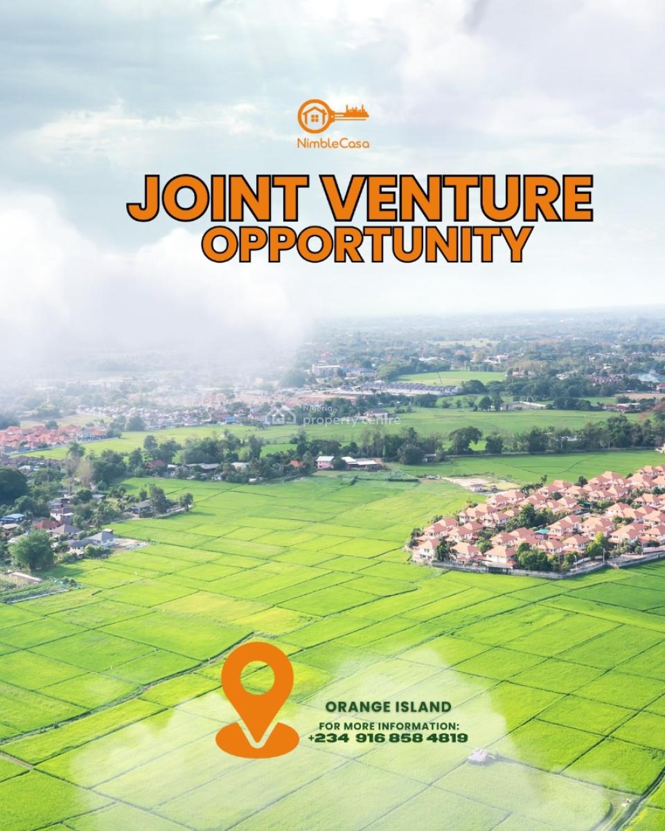 Land, Orange Island, Lekki, Lagos, Land Joint Venture