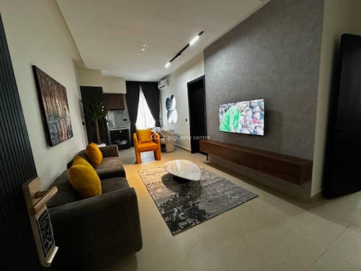 Premium One Bedroom Serviced Apartment with Pool in Lekki Phase 1, Olukayode Jacob Crescent, Lekki Phase 1, Lekki Phase 1, Lekki, Lagos, Mini Flat (room and Parlour) Short Let