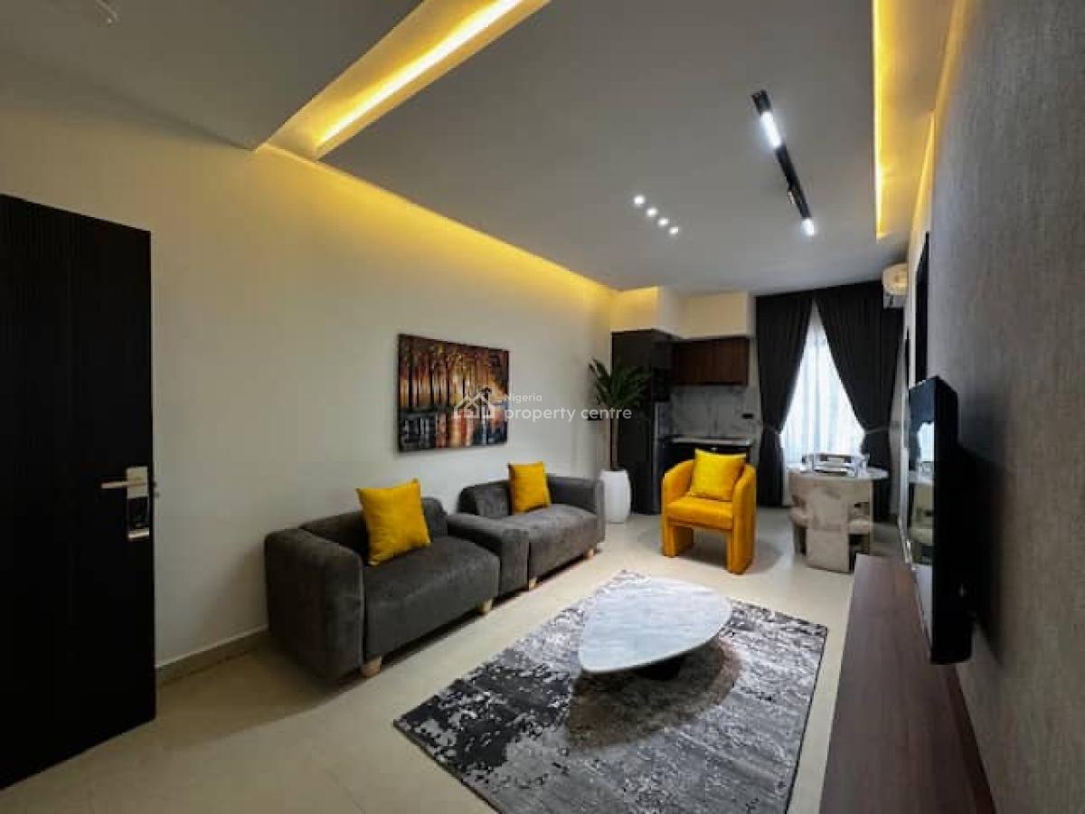 Premium One Bedroom Serviced Apartment with Pool in Lekki Phase 1, Olukayode Jacob Crescent, Lekki Phase 1, Lekki Phase 1, Lekki, Lagos, Mini Flat (room and Parlour) Short Let