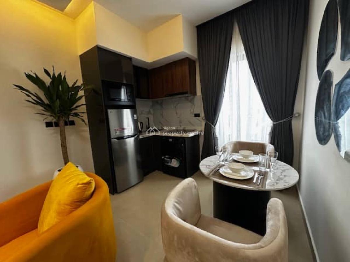 Premium One Bedroom Serviced Apartment with Pool in Lekki Phase 1, Olukayode Jacob Crescent, Lekki Phase 1, Lekki Phase 1, Lekki, Lagos, Mini Flat (room and Parlour) Short Let