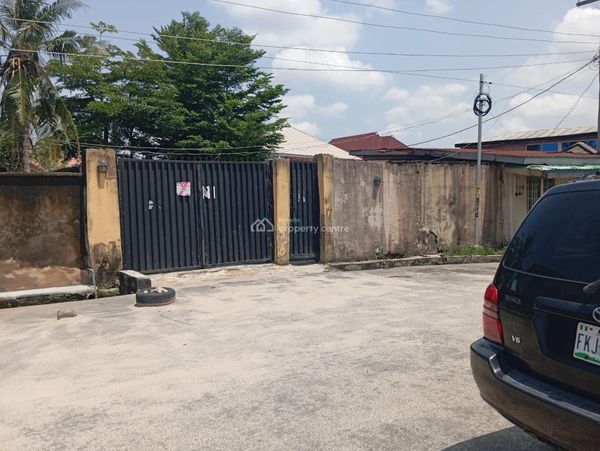 Full Plot of Land with 3bedroom Setback Bungalow, Agboyi Road Alapere Ketu Lagos, Alapere, Ketu, Lagos, Residential Land for Sale