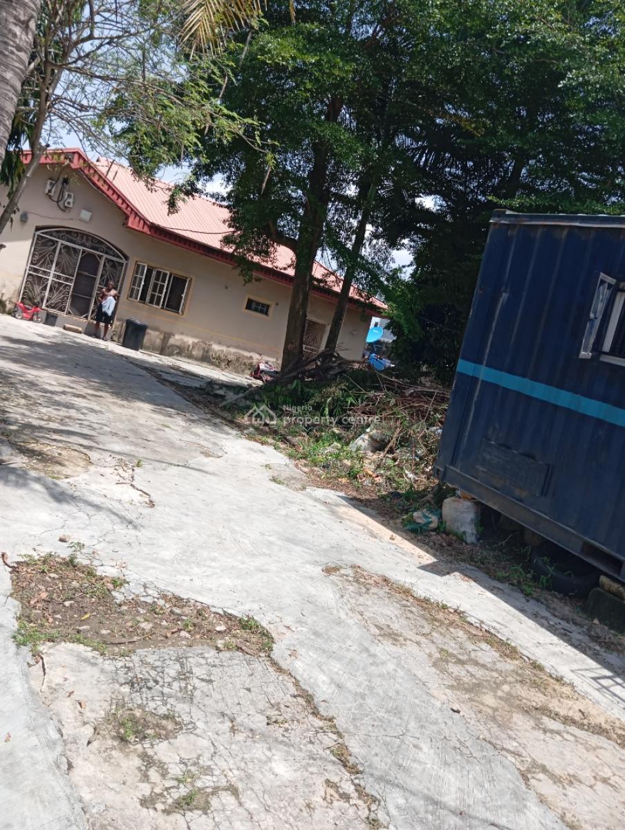 Full Plot of Land with 3bedroom Setback Bungalow, Agboyi Road Alapere Ketu Lagos, Alapere, Ketu, Lagos, Residential Land for Sale