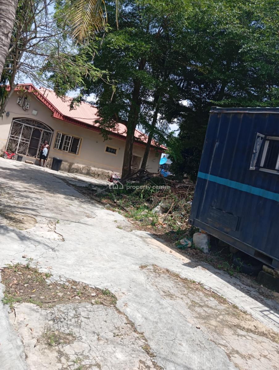 Full Plot of Land with 3bedroom Setback Bungalow, Agboyi Road Alapere Ketu Lagos, Alapere, Ketu, Lagos, Residential Land for Sale