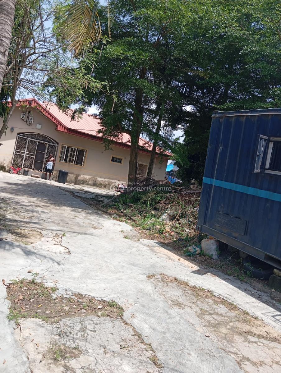 Full Plot of Land with 3bedroom Setback Bungalow, Agboyi Road Alapere Ketu Lagos, Alapere, Ketu, Lagos, Residential Land for Sale