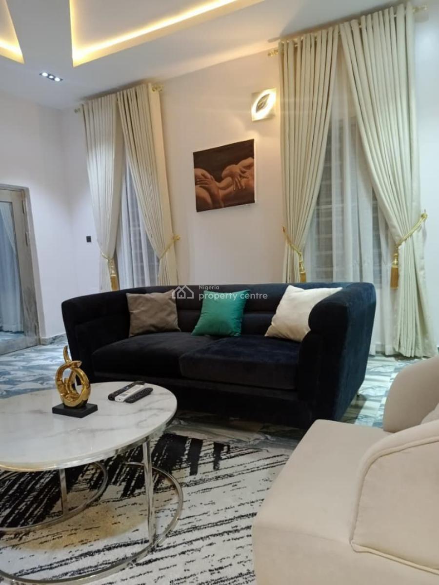 Fully Furnished 1 Bedroom and Parlor (mini-flat) Downstairs, Osapa, Lekki, Lagos, Mini Flat (room and Parlour) for Rent