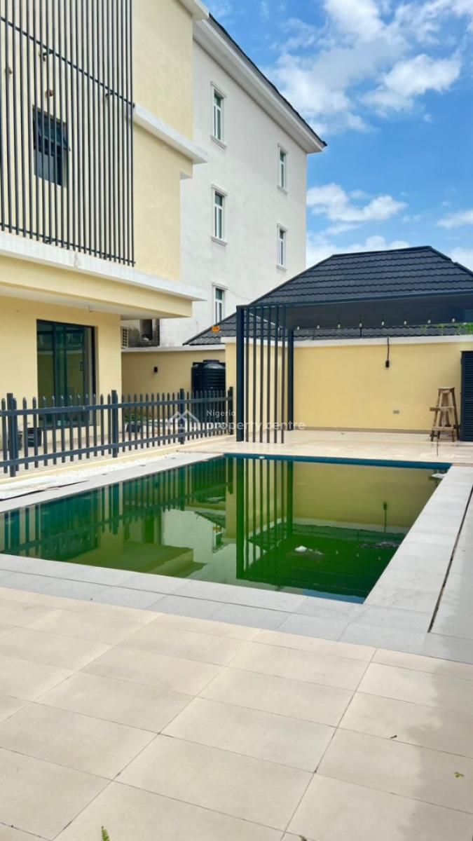 New Standard Ensuit 5 Bedroom Luxury Terrace House + Bq/ Pool, in a Secured Est, Parkview, Ikoyi, Lagos, Terraced Duplex for Rent