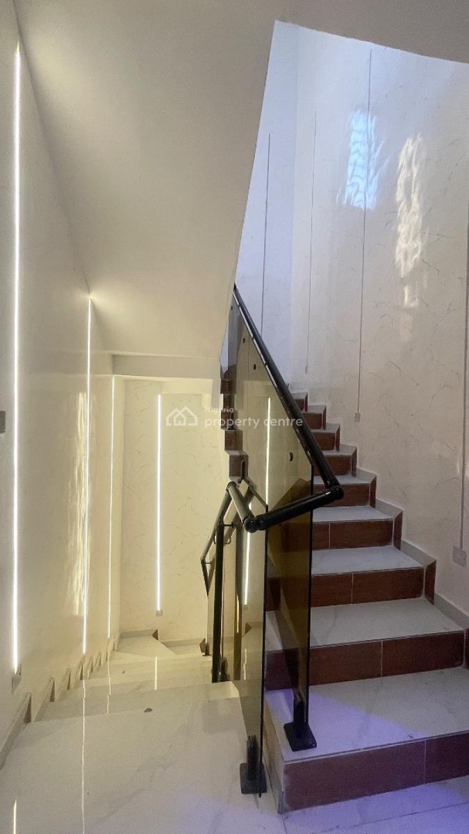 Detached 5bdr Duplex + Masters Duplex Bedroom + Rooftop Terrace + Bq, Serene Estate in Chevron Drive Main, Lekki, Lagos, Detached Duplex for Sale