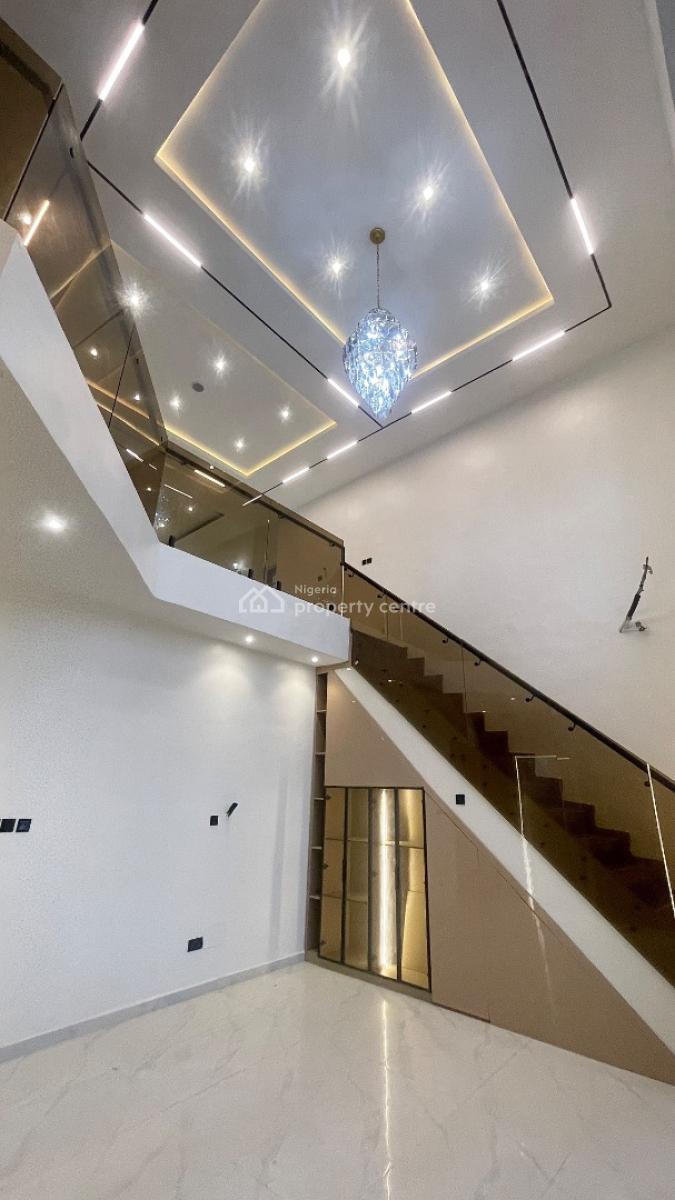 Detached 5bdr Duplex + Masters Duplex Bedroom + Rooftop Terrace + Bq, Serene Estate in Chevron Drive Main, Lekki, Lagos, Detached Duplex for Sale