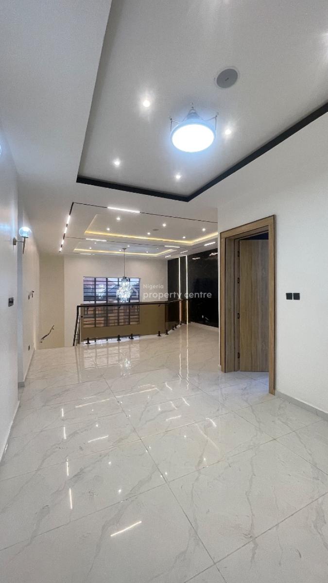 Detached 5bdr Duplex + Masters Duplex Bedroom + Rooftop Terrace + Bq, Serene Estate in Chevron Drive Main, Lekki, Lagos, Detached Duplex for Sale