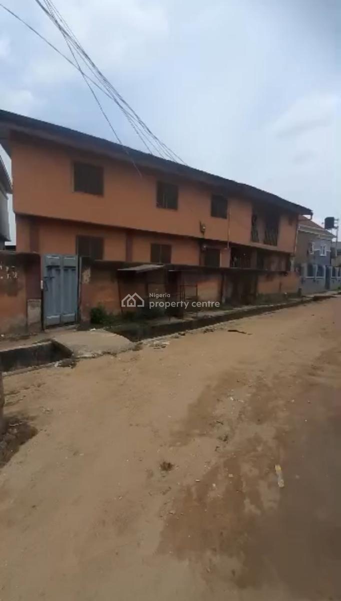 a Demolishable Storey Building Sitting on Half Plot of Land, Bakare, Off Oriola Road, Alapere, Ketu, Lagos, Alapere, Ketu, Lagos, Mixed-use Land for Sale