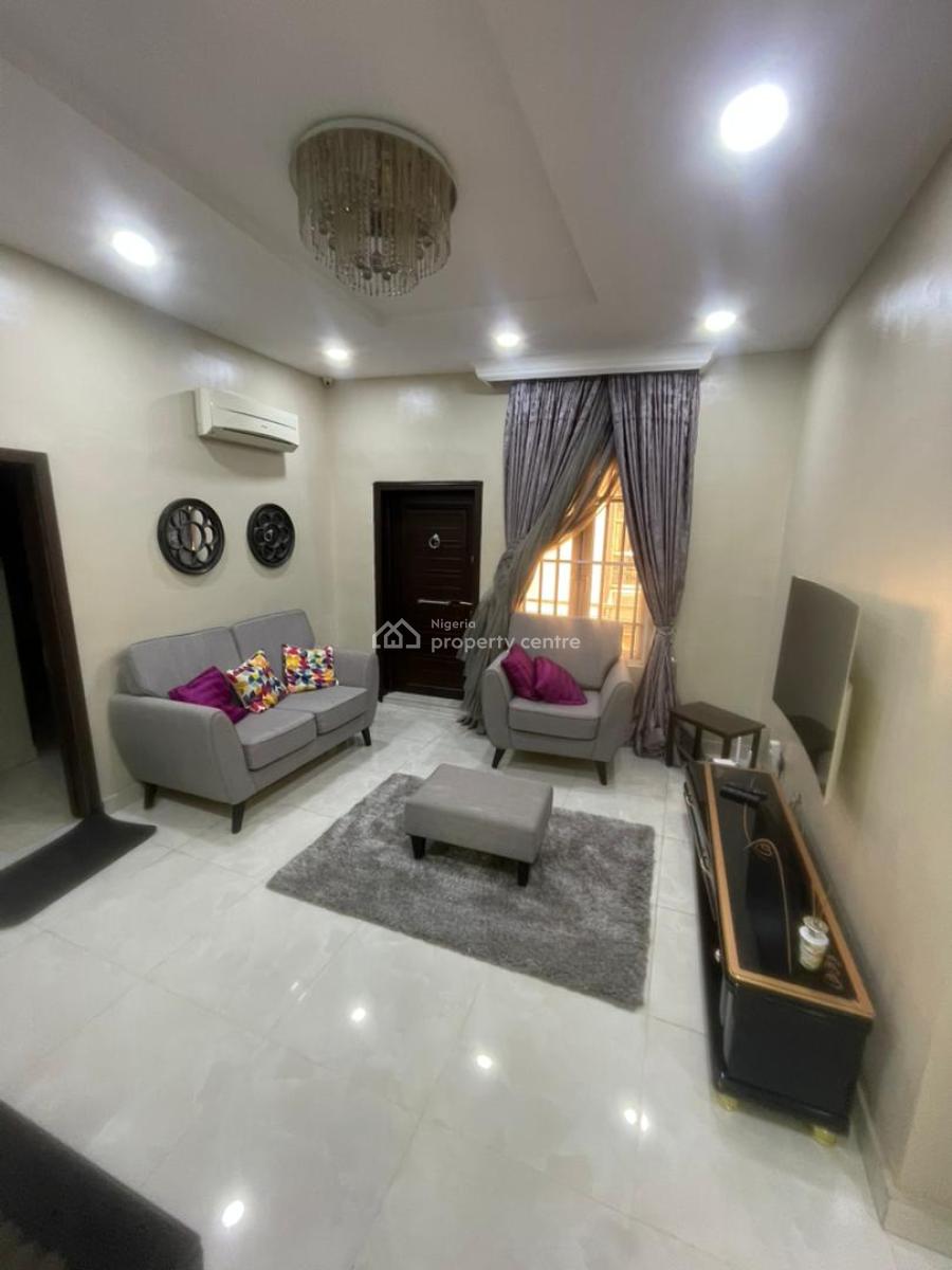Unfurnished 4 Bedroom Fully Detached Duplex with Bq and Security House, Chevron, Lekki, Lagos, Detached Duplex for Rent