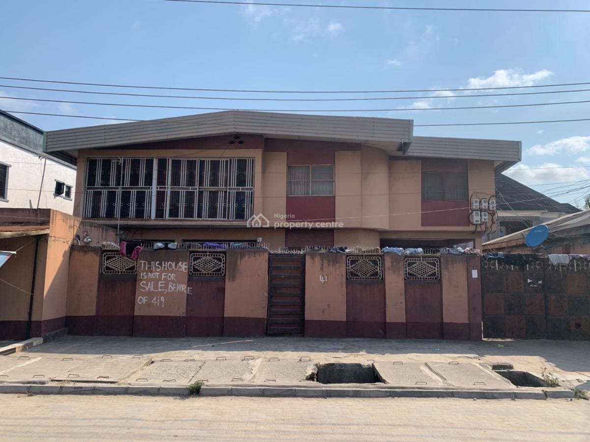 Spacious 3 Bedroom Flat Upstairs Back, Ago Palace/ Okota/lagos, Ago Palace, Isolo, Lagos, Flat / Apartment for Rent