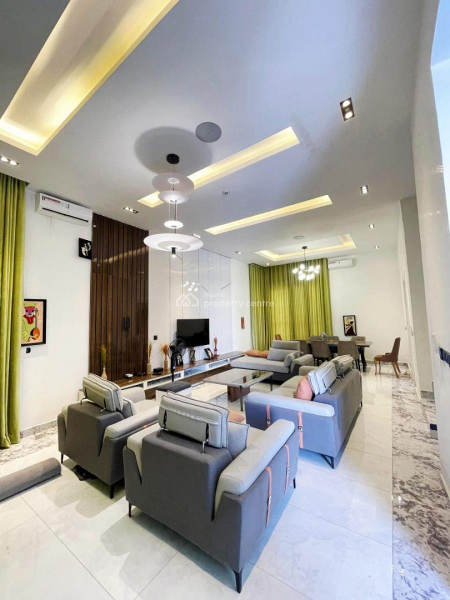 Luxury 5 Bedroom Fully Detached Duplex, Osapa, Lekki, Lagos, Detached Duplex for Sale