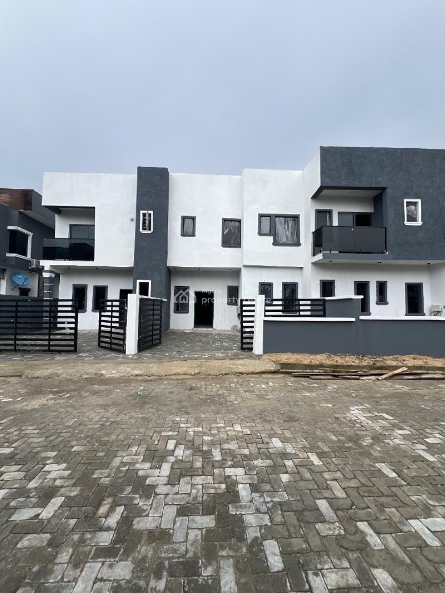 4 Bedroom & Bq, Ajah, Lagos, Terraced Duplex for Rent