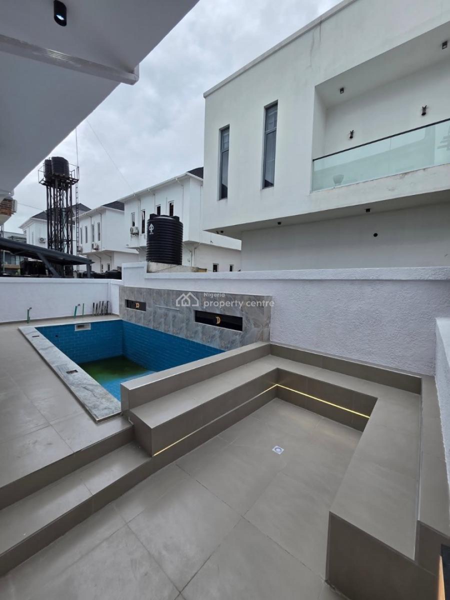 Brand New 5-bedroom Fully Detached Duplex with Swimming Pool & Bq, Ikota, Ikota, Lekki, Lagos, Detached Duplex for Sale