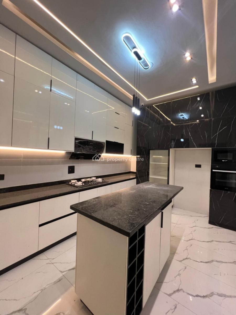 Luxury Built 4 Bedroom Semi Detached Duplex with Bq, Lekki Palm City Estate,off Ado Road, Ajah, Lagos, Semi-detached Duplex for Rent