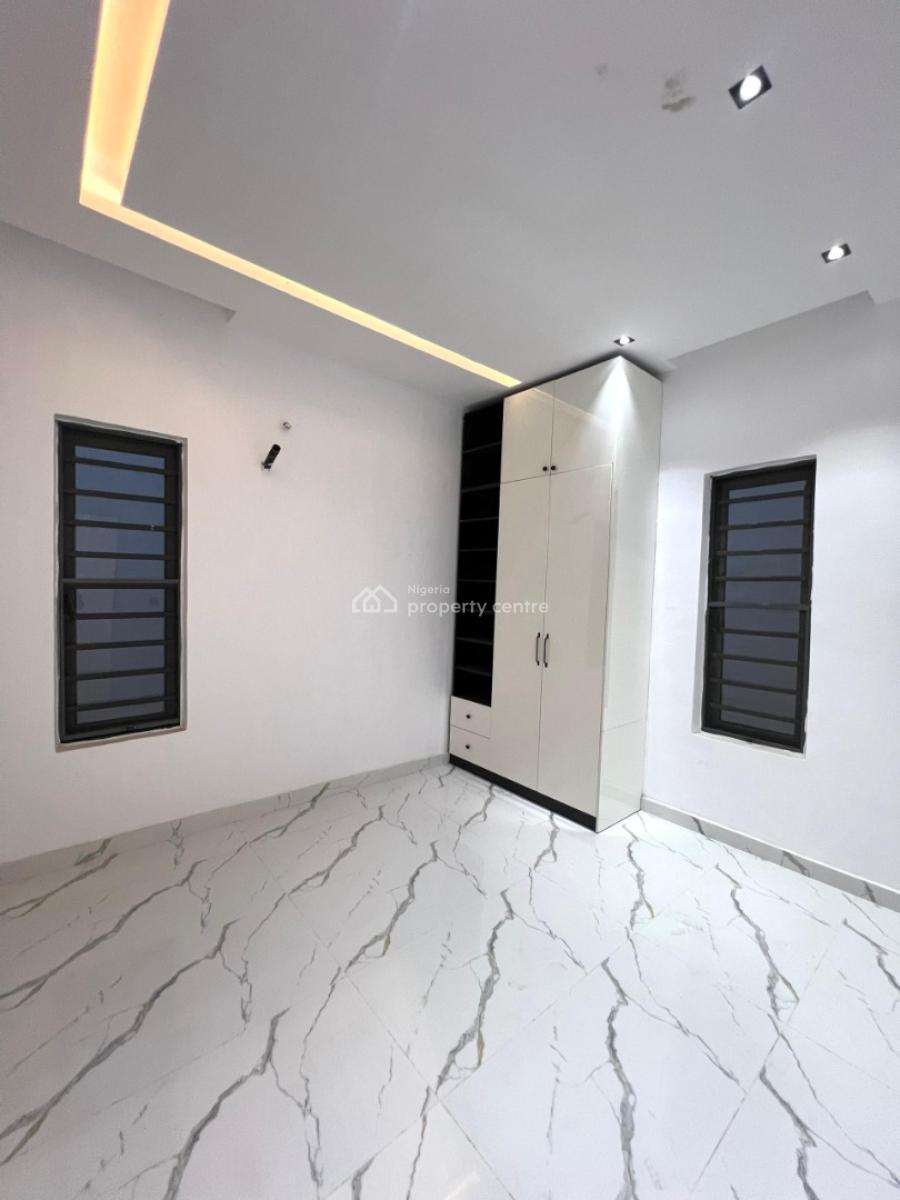 Luxury Built 4 Bedroom Semi Detached Duplex with Bq, Lekki Palm City Estate,off Ado Road, Ajah, Lagos, Semi-detached Duplex for Rent