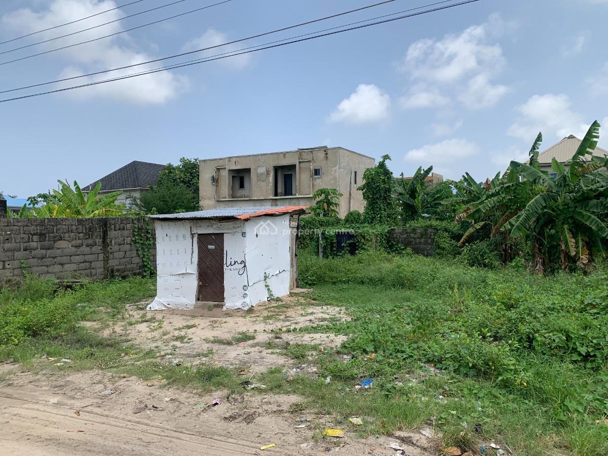 Full Plot with 8 Units of Mini Flat Built to Window Level, Abijo, Victory Villa Estate, Ajah, Lagos, Mixed-use Land for Sale