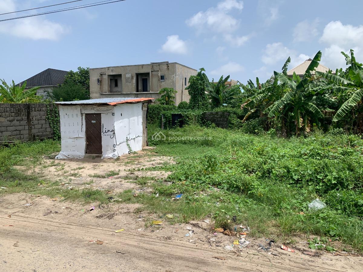 Full Plot with 8 Units of Mini Flat Built to Window Level, Abijo, Victory Villa Estate, Ajah, Lagos, Mixed-use Land for Sale