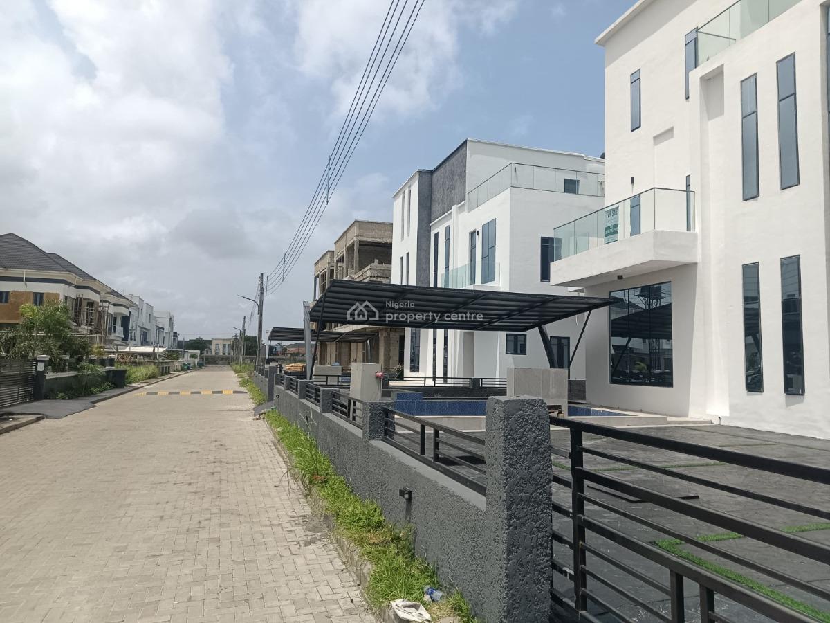 5 Bedroom Fully Detached with a Bq, Osapa London, Lekki, Lagos, Detached Duplex for Sale