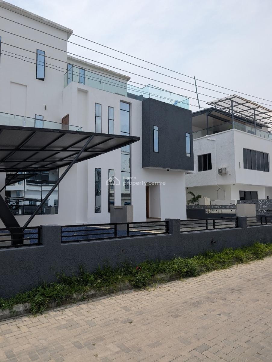 5 Bedroom Fully Detached with a Bq, Osapa London, Lekki, Lagos, Detached Duplex for Sale