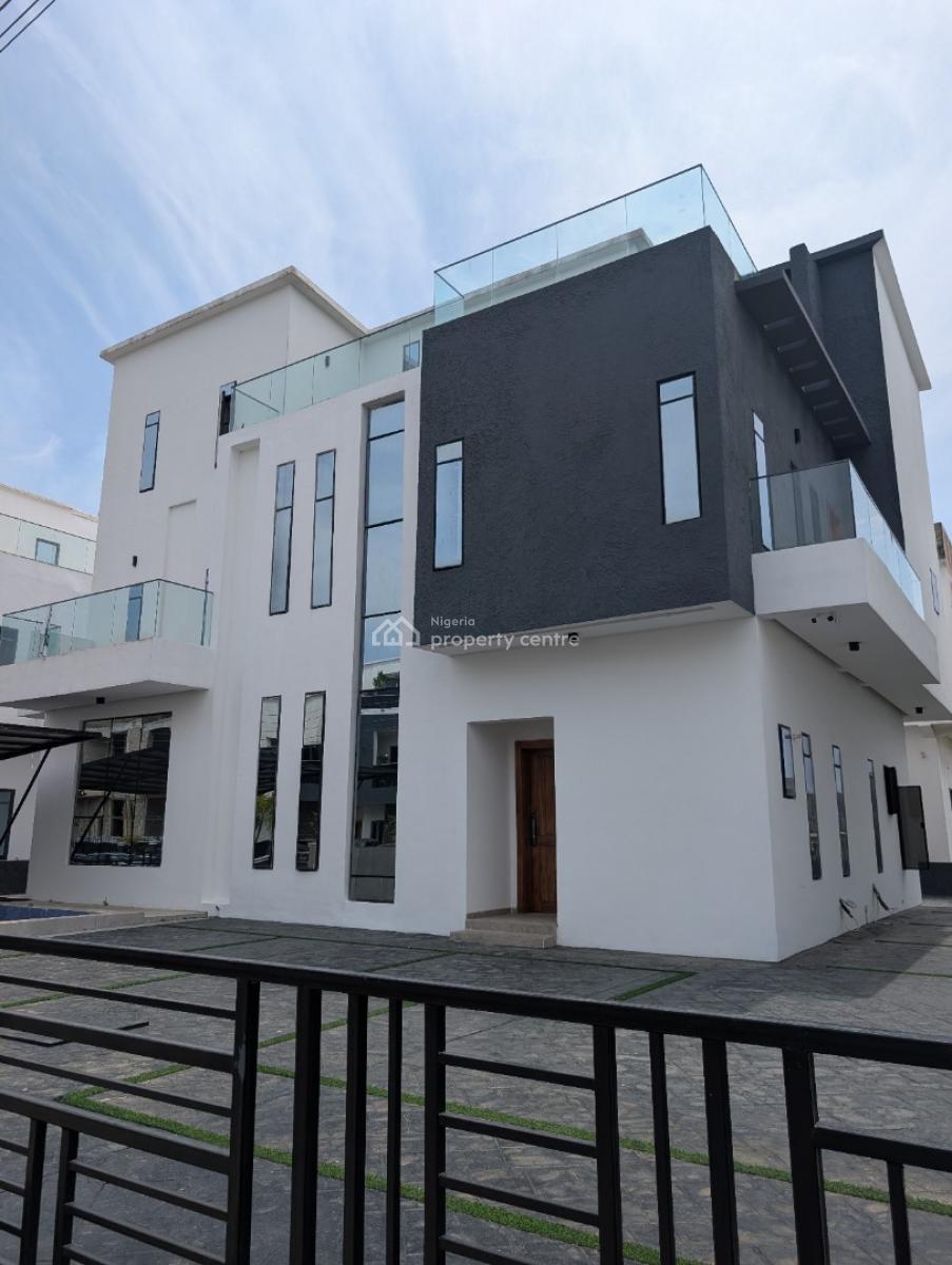 5 Bedroom Fully Detached with a Bq, Osapa London, Lekki, Lagos, Detached Duplex for Sale