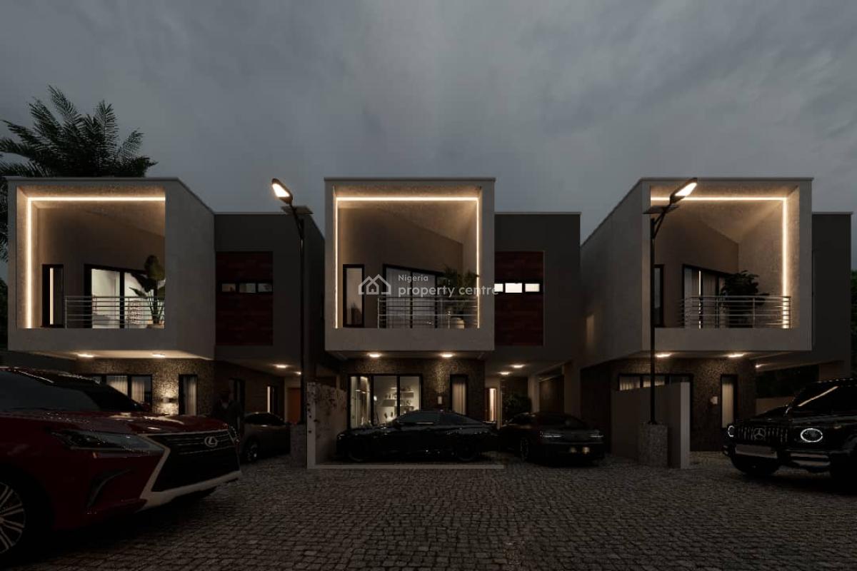 3bedrm Terrace with a Bq 110m 30% Down Payment Offplan, Adjacent Beachwood, Ajah, Lagos, Terraced Duplex for Sale