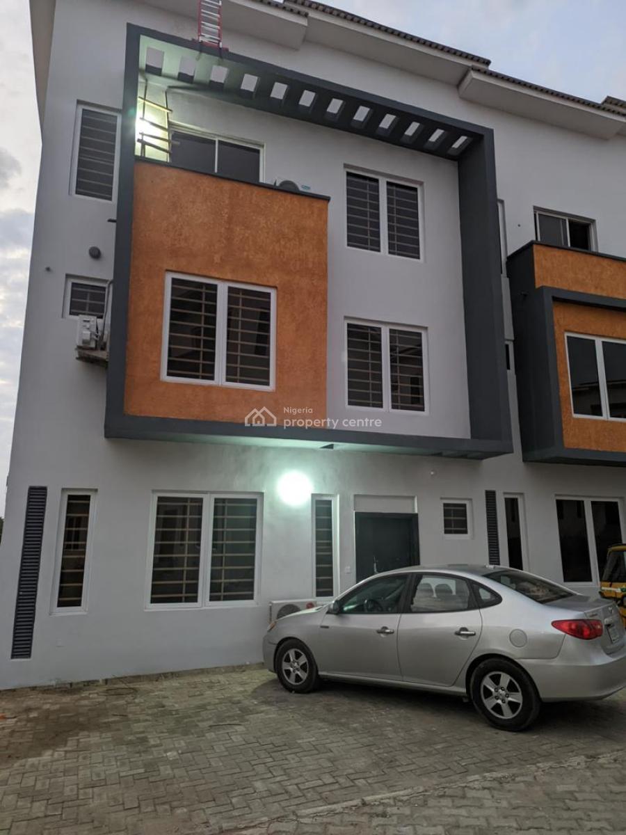 Furnishe Luxury 4bedroom Terrace Duplex, Water Fall Estate Ojodu Berger Opp Omole  Estate Phase 1, Ikeja, Lagos, Terraced Duplex for Sale