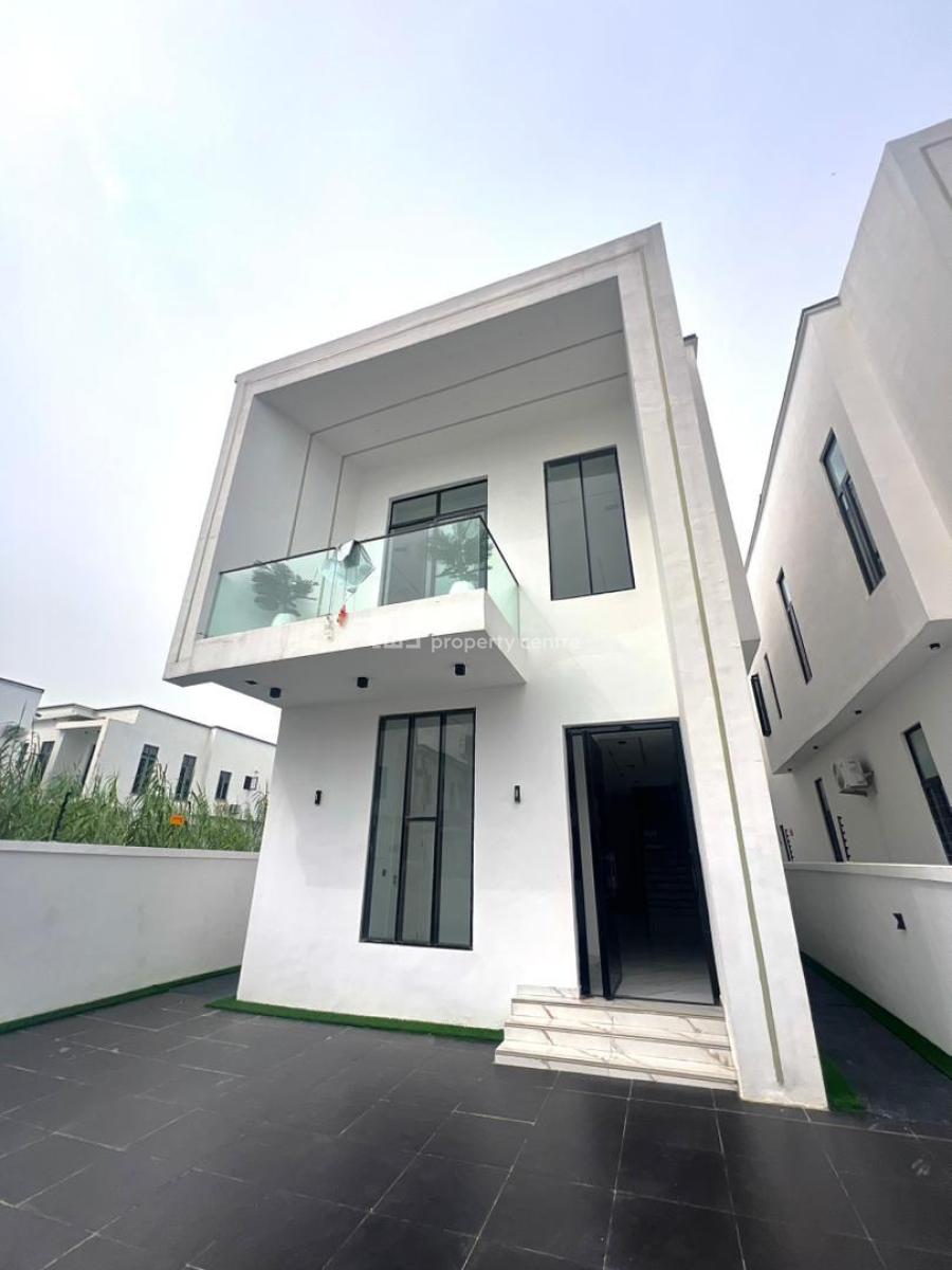 Brand New 4 Bedroom Semi-detached Duplex with Bq in Ikota, Lekki, Ikota, Lekki, Lagos, House for Rent