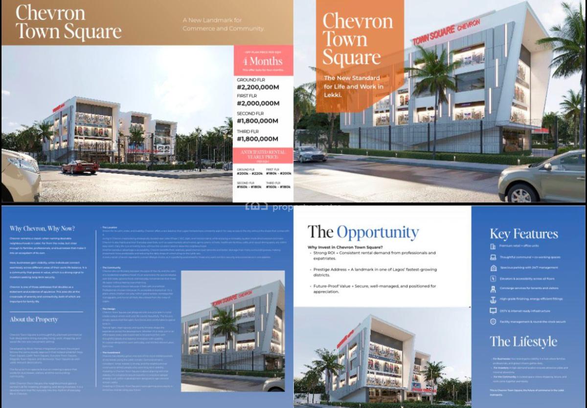 Commercial Property, Chevron, Lekki, Lagos, Plaza / Complex / Mall for Rent