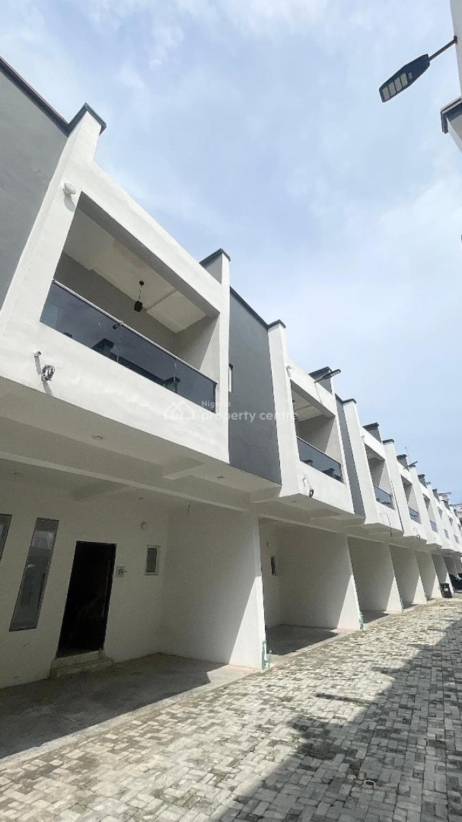 Modern Styled  4 Bedroom Terrace in a Secured  Estate  in Ikota, Modern Styled  4 Bedroom Terrace in a Secured  Estate  in Ikota, Ikota, Lekki, Lagos, Terraced Duplex for Sale
