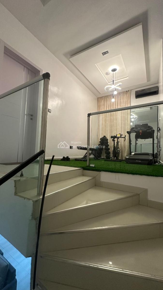 Semi Detached Lux Duplex + Remote Controlled Gate + Bq,15kva Inverter, Chevron, Lekki, Lagos, Semi-detached Duplex for Sale