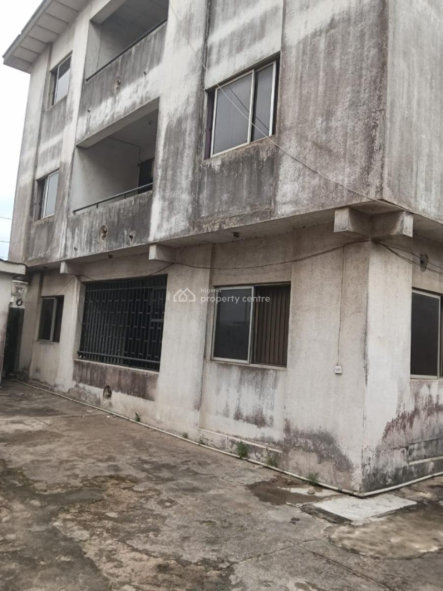 Standard 3 Flats of 3 Bedroom with 2 Shops and Security House, Close to Dopemu and Iyana Ipaja, Alimosho, Lagos, House for Sale