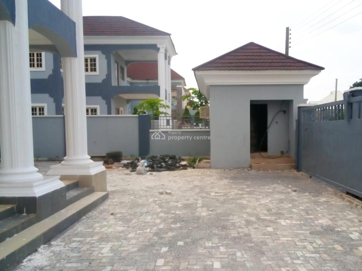 Spacious (4) Four-bedroom Fully Detached Duplex Unit, Including One on, Estate Tarred Road Near Main Road, Lokogoma District, Abuja, Detached Duplex for Rent