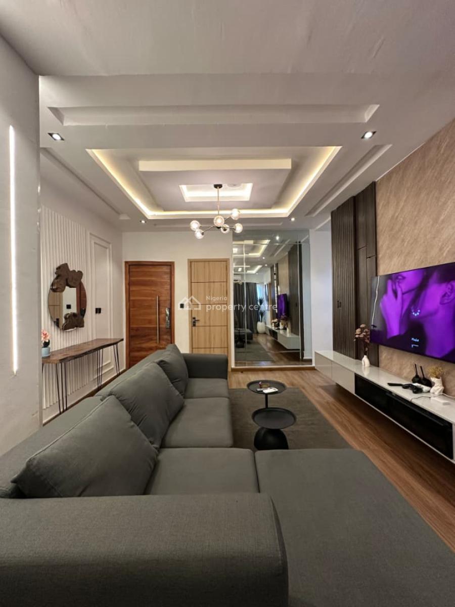 Cozy 2 Bedroom Apartment with Beach View, Ikate, Lekki, Lagos, Flat / Apartment Short Let