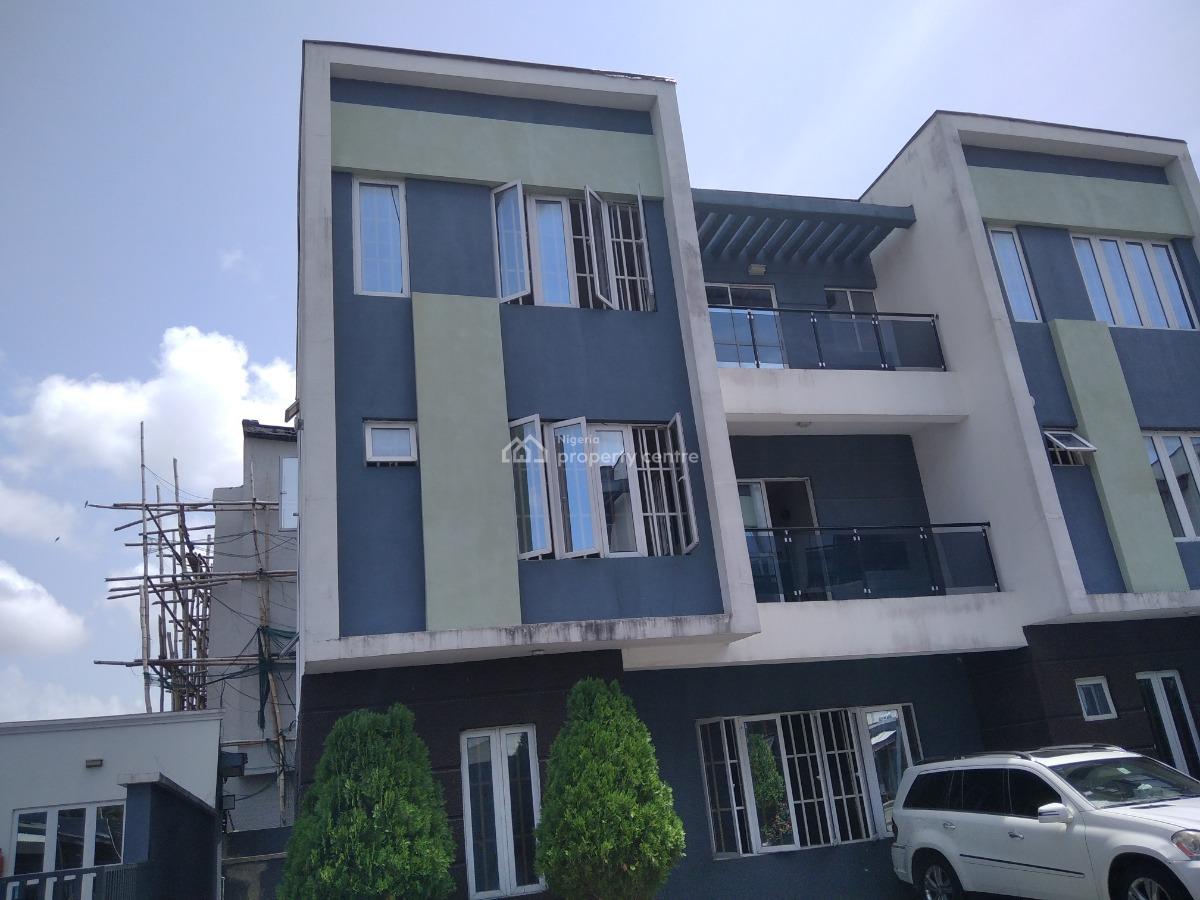 Luxury 5-bedroom Terraced Duplex with Bq, Pool & Gym, Ridge Terrace Estate,  Off Brownstone Estate, Ikate Elegushi, Lekki, Lagos, Terraced Duplex for Rent