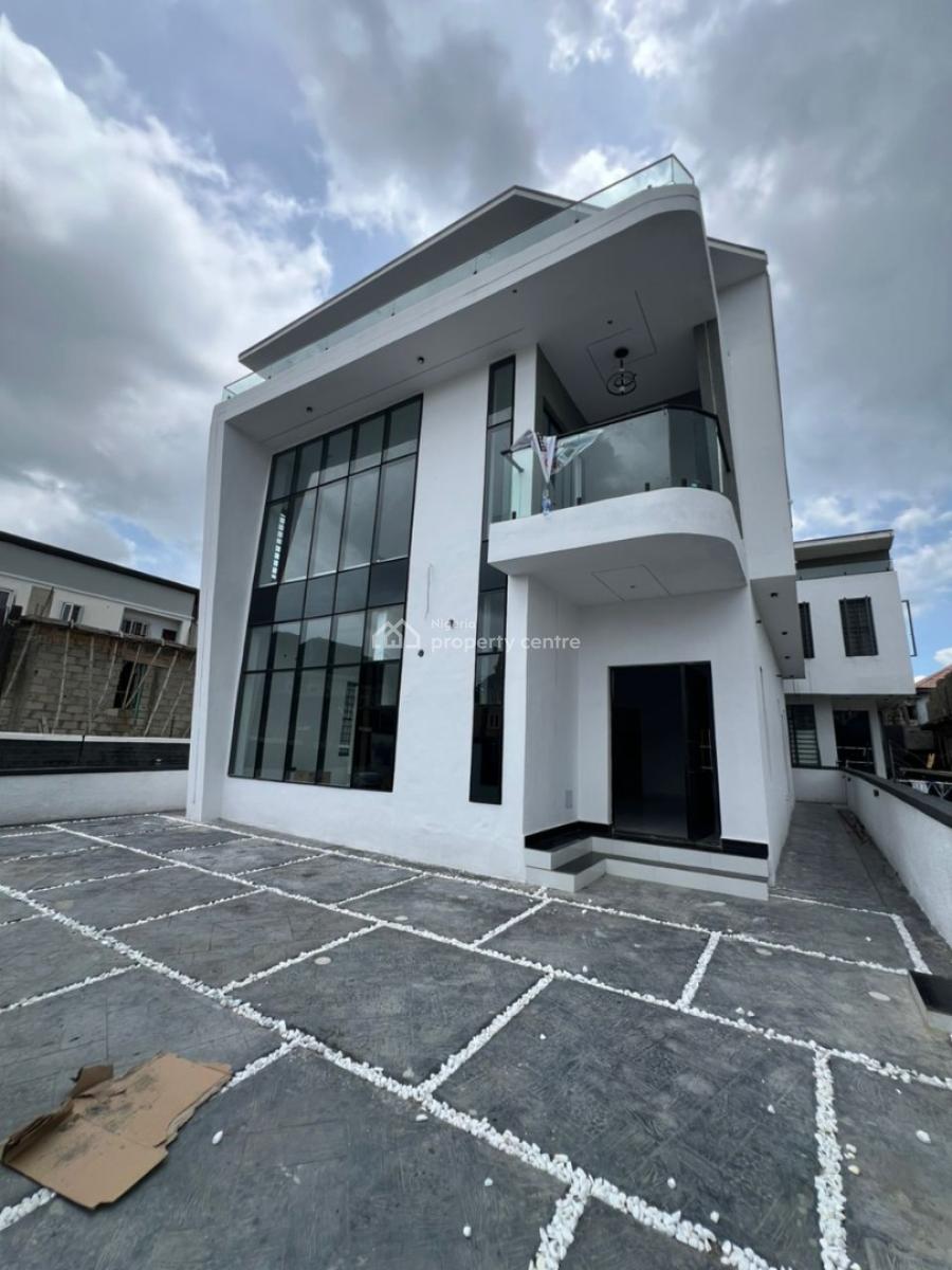 5bedrooms Fully Detached Duplex with  Bq, Ajah, Lagos, Detached Bungalow for Sale