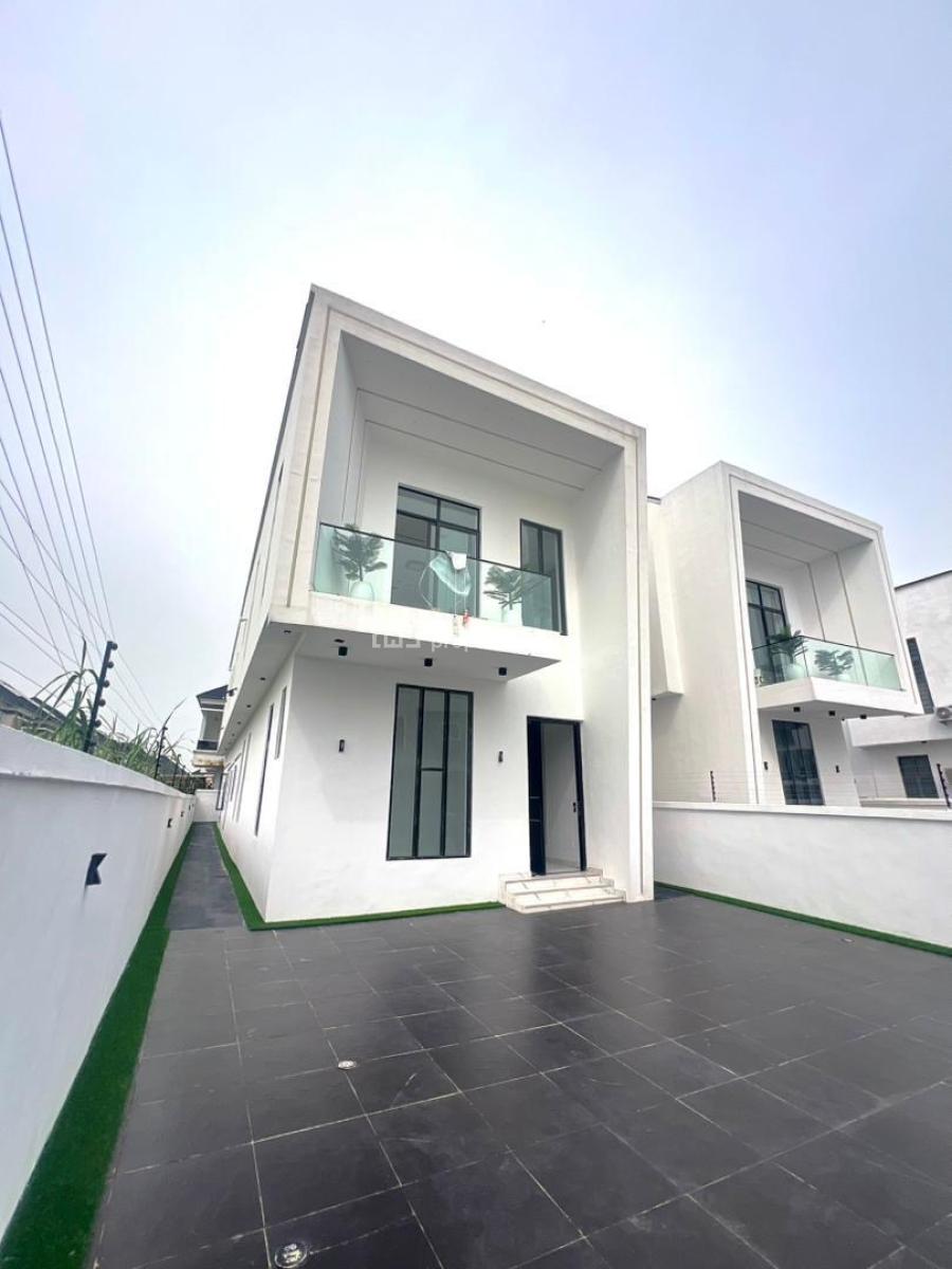 Contemporary 4-bedroom Semi-detached House with Bq, Contemporary 4-bedroom Semi-detached House with Bq, Ikota, Lekki, Lagos, Semi-detached Duplex for Sale