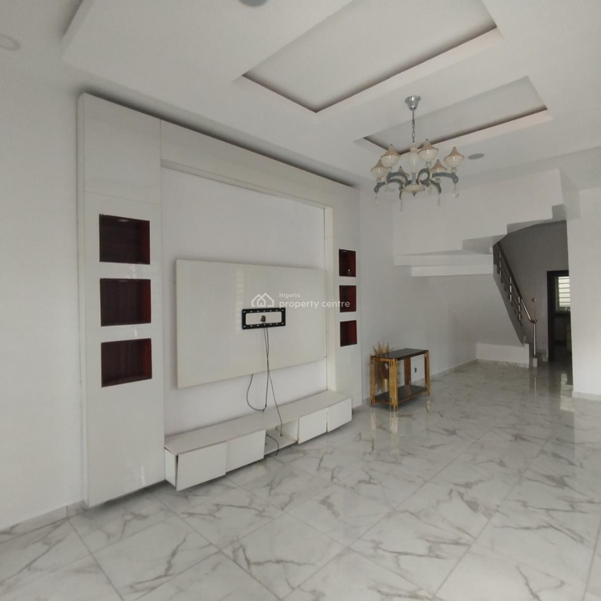 Fantastic 4 Bedroom Semi Detached Duplex with Bq, Oral Estate, Lekki Expressway, Lekki, Lagos, Semi-detached Duplex for Rent